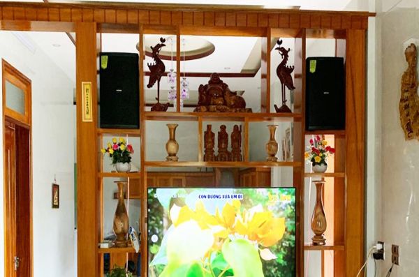 Lắp đặt dàn karaoke anh Hiển tại Quảng Trị (Domus DP6120, MZ106, X6 Luxury, SW612B, UGX12 Gold) 