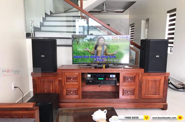 Lắp đặt dàn karaoke anh Khương tại Hải Phòng (BIK BSP 412II, VM620A, BPR-5600, NS-SW300, BJ-U500) 