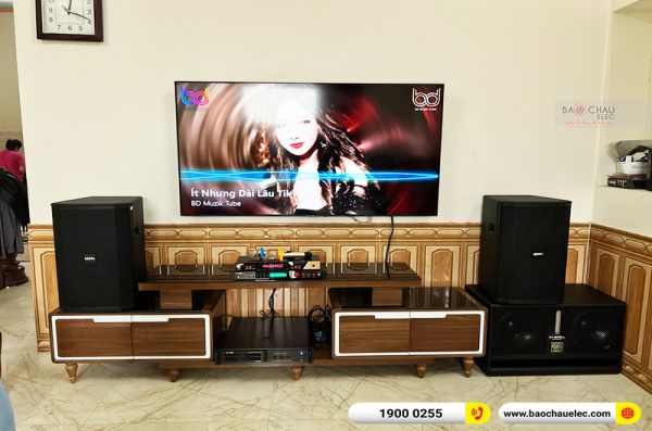 Lắp đặt dàn karaoke anh Lịch tại Hà Nội (BIK BSP 412II, VM630A, BRP-5600, BJ-W66 Plus, BJ-U600) 