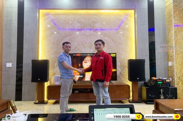 Lắp đặt dàn karaoke anh Minh tại Thanh Hóa (RCF EMAX 3112 MK2, VM830A, BRP-5600, W66 Plus, BJ-U600) 