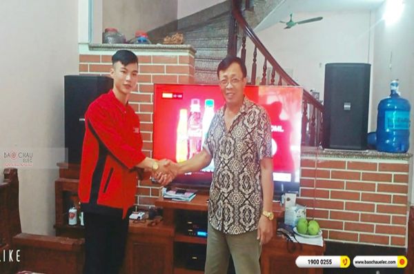 Lắp đặt dàn karaoke anh Sáng tại Bắc Ninh (BIK BSP 412II, VM630A, BPR-5600, W66 Plus, BJ-U600) 