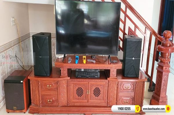 Lắp đặt dàn karaoke anh Sỹ tại Bắc Giang (Alto AT1000II, MZ-46, DSP-9000 Plus, 604 8No, U900 Plus X)