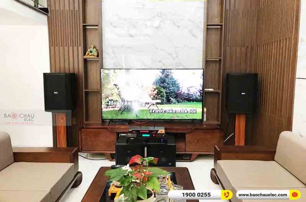 Lắp đặt dàn karaoke cô Xuân tại Hải Phòng (BIK BSP 412II, VM630A, BPR-5600, BJ-W66 Plus, BJ-U600)
