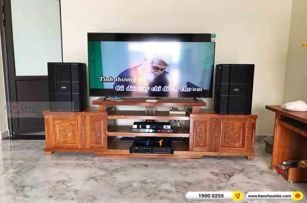 Lắp đặt dàn karaoke gia đình anh Nhiên tại Hải Phòng (BIK KSP-8012, VM640A, BPR-5600, BJ-U500) 