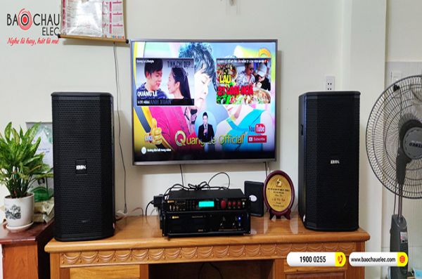 Lắp đặt dàn karaoke gia đình chị Văn tại TP HCM (BIK BSP 410II, BIK VM620A, BIK BPR-5600) 