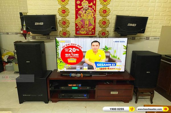 Lắp đặt dàn karaoke gia đình chị Yến tại Đồng Nai (BIK BSP 412II, VM820A, BRP-8500, BJ-W30, BJ-U100)
