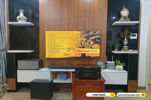 Lắp đặt dàn nghe nhạc anh Tuấn tại Hà Nội (Sonus Faber Lumina III, Maranzt PM8006, Maranzt ND8006) 