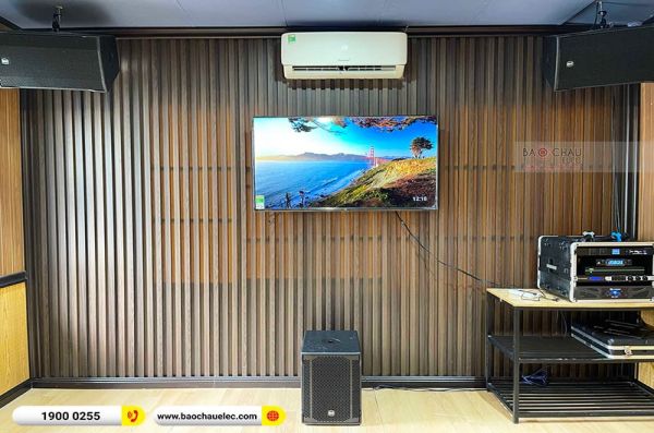 Lắp đặt dàn karaoke anh Phương tại Hà Nội (RCF CMAX 4112, Xli3500, KX180A, RCF 702-AS II, VM300)