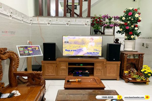 Lắp đặt dàn karaoke anh Thao tại Bình Dương (RCF CMAX 4112, BPA-8200, KX180A, SPL120, U600,...)