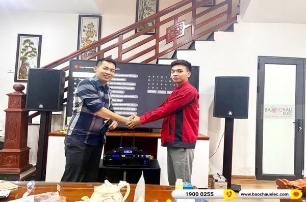 Lắp đặt dàn karaoke chị Huyền tại Bắc Ninh (Amate Key 12, VM830A, KX180A, BJ-W66 Plus, VM300)
