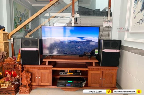 Lắp đặt dàn karaoke gia đình anh Bôn tại Đồng Nai (JBL KI512, BPA-6200, BPR-5600, UGX12 Gold)