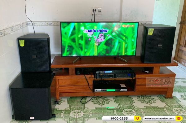 Lắp đặt dàn karaoke gia đình anh Duy tại Quảng Nam (Domus DP6120, VM420A, X5 Plus, SW612B, UGX12)