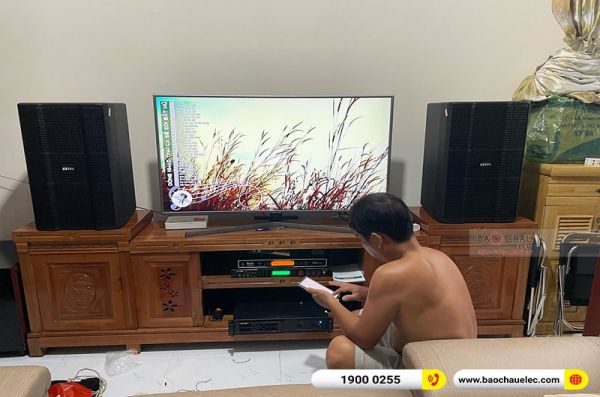 Lắp đặt dàn karaoke gia đình anh Long tại Đồng Nai (BIK BSP-8012, VM620A, BPR-5600, UGX12 Gold)