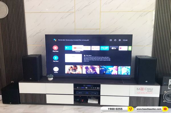 Lắp đặt dàn karaoke gia đình anh Thế tại Đà Nẵng (RCF X-MAX 12, Crown T10, JBL A120P, JBL VM200)