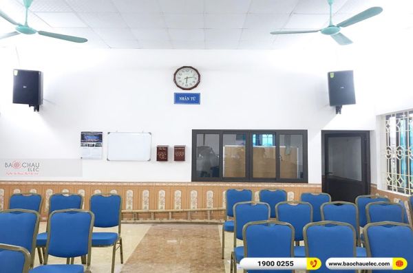 Lắp đặt hệ thống âm thanh hội trường tại Lộc An - Nam Định 