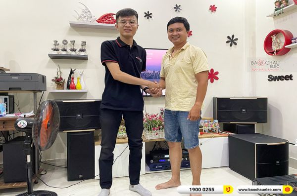 Nâng cấp dàn karaoke gia đình anh Tuấn tại Đồng Nai (Crown T7, JBL KX180A, JBL Pasion 12SP)