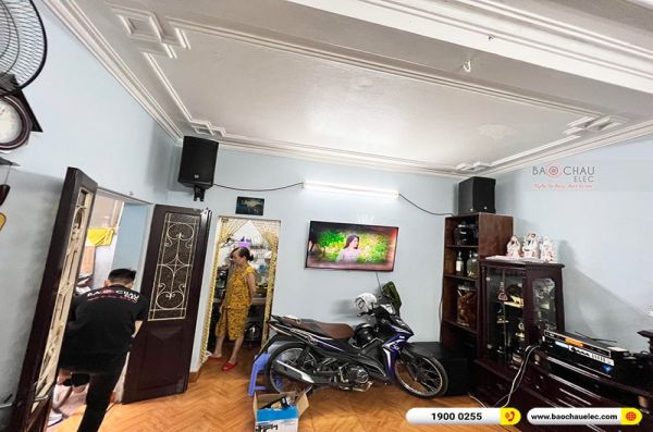 Lắp đặt dàn karaoke anh Việt tại Hà Nội (RCF EMAX 3110 MK2, VM620A, X6 Luxury, R120SW, UGX12 Gold)