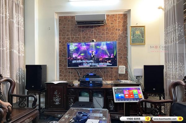 Lắp đặt dàn karaoke chị Kim Anh tại Hà Nội (RCF CMAX 4112, Xli3500, K9800II, 702 AS-II, VM300,…)