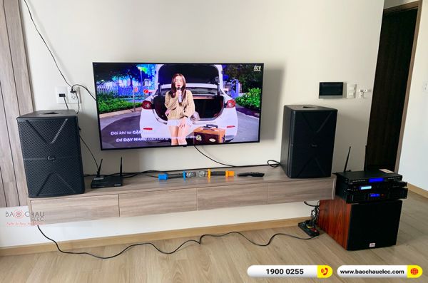 Lắp đặt dàn karaoke chị Ngọc tại TPHCM (Alto AT1000II, BPA-4200, X5 Plus, SW312C, U900 Plus X)