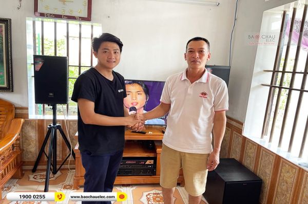 Lắp đặt dàn karaoke gia đình anh Đạt tại Thái Bình (JBL MTS10, VM620A, BPR-8500, R120SW, BJ-U600)