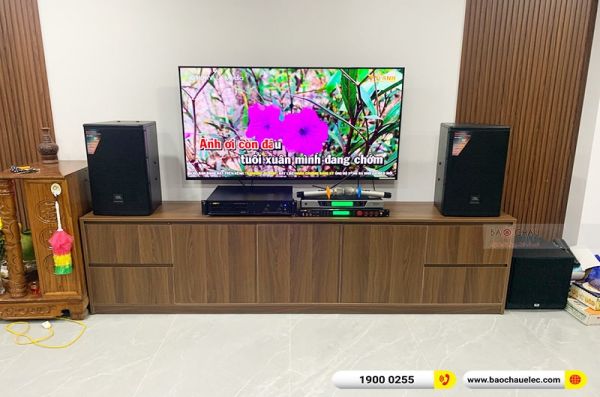 Lắp đặt dàn karaoke gia đình anh Dũng tại TPHCM (JBL MTS10, VM620A, BPR-5600, JBL A100P, BCE UGX12)