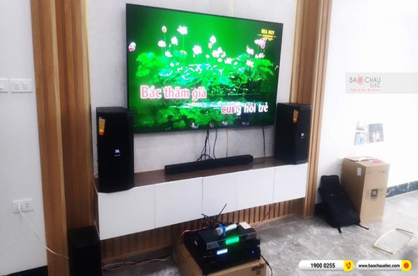 Lắp đặt dàn karaoke gia đình anh Dương tại Nam Định (JBL XS08, VM420A, BKSound X5 Plus, UGX12)