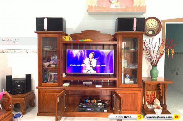 Lắp đặt dàn karaoke gia đình anh Quyền tại Bình Dương (JBL KI510, BIK BPA-6200, BPR-8500, BJ-U600)