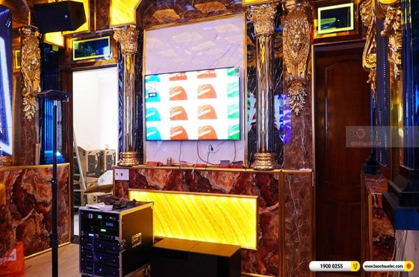 Lắp đặt dàn karaoke anh Chiêm tại Hà Nam (RCF 4110, Crown T7, KX180A,...)