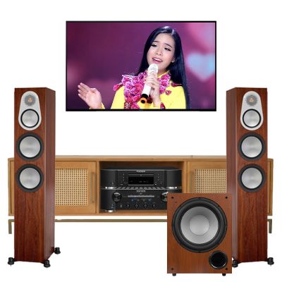 Dàn nghe nhạc 2 kênh Stereo BC-NN24 (Monitor Audio Silver 300 7G + Marantz PM8006 + Marantz CD6007 + Jamo C912)