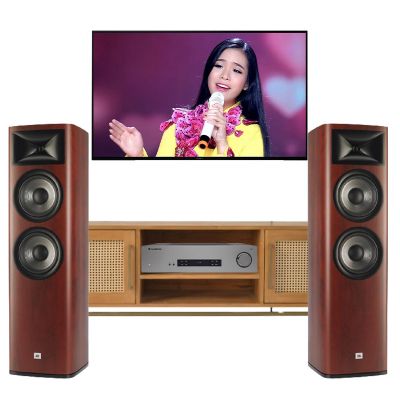 Dàn nghe nhạc 2 kênh Stereo NN76 (JBL Studio 690 + Cambridge CXA61)