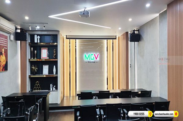 Lắp đặt dàn âm thanh Công ty Cổ phần Dịch vụ Địa Ốc MGV tại TP HCM