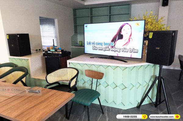 Lắp đặt dàn karaoke gia đình anh Cường tại Hà Nội (Domus DP6120, VM620A, X5 Plus, SW512C, UGX12 Gold)