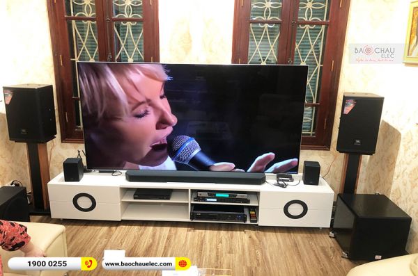 Lắp đặt dàn karaoke gia đình chị Nga tại Hà Nội (JBL MTS10, VM420A, X5 Plus, BKsound SW512B, BCE UGX12)
