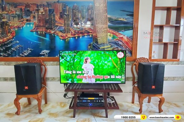 Lắp đặt dàn karaoke gia đình chị Thảo tại Cần Thơ (JBL CV1270, Crown Xli2500, JBL KX180, BCE VIP3000)
