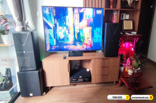 Lắp đặt dàn karaoke trị giá gần 30 triệu cho anh Thịnh tại TPHCM (Alto AT1000II, BKSound DKA 8500, BKSound SW512B)