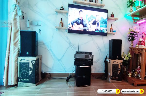 Lắp đặt dàn karaoke trị giá hơn 100 triệu cho chị Phương tại TPHCM (RCF CMAX 4110, Xli2500, AAP K9900, JBL Pasion 12SP, BCE VIP6000)