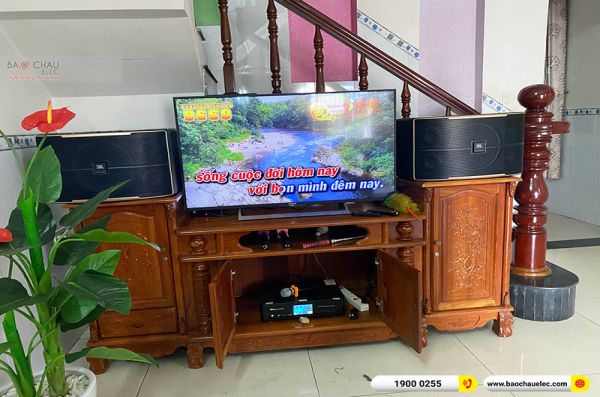 Lắp đặt dàn karaoke trị giá hơn 20 triệu cho chị Châu tại Đồng Nai (JBL Pasion 12, BKSound DKA 8500)