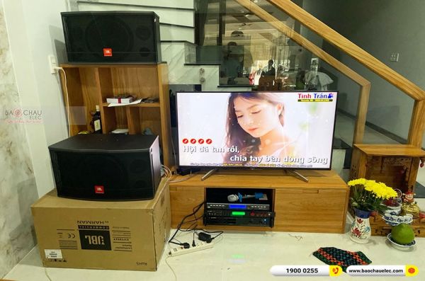 Lắp đặt dàn karaoke trị giá hơn 30 triệu cho anh Lập tại Đồng Nai (JBL CV1252T, VM620A, BPR-5600, U900 Plus X)