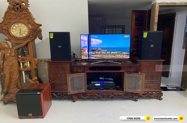Lắp đặt dàn karaoke trị giá hơn 30 triệu cho chị Thủy tại Hà Nội (Domus DP6120, APP MZ-66, X5 Plus, BW 604 8NO, U900 Plus X)