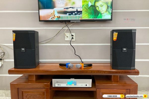 Lắp đặt dàn karaoke trị giá hơn 30 triệu cho cô Xinh tại TPHCM (JBL XS08, BKSound DKA 6500)