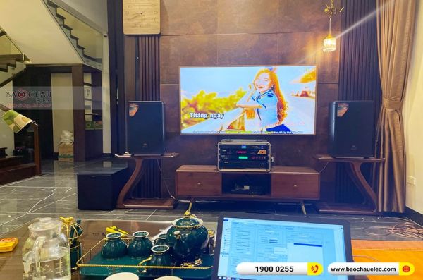 Lắp đặt dàn karaoke trị giá hơn 50 triệu cho anh Việt Anh tại Vĩnh Phúc (JBL MTS12, 620A, BPR-5600, R120SW, BJ-U600,…)