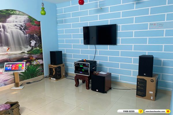 Lắp đặt dàn karaoke trị giá hơn 70 triệu cho anh Thạch tại TPHCM (RCF X-MAX 10, BPR-6200, BPR-5600, SW612C, BJ-U500)