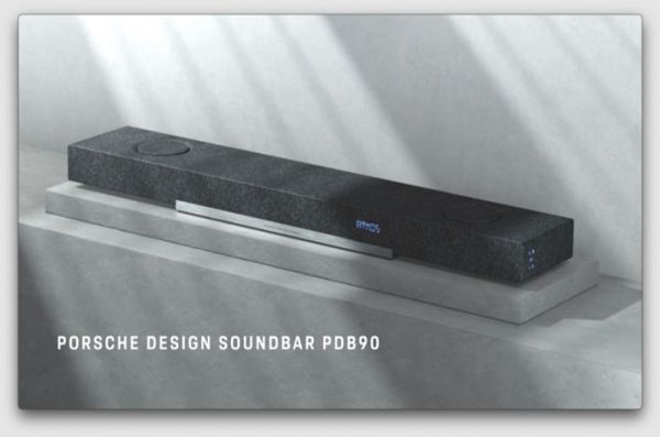 Porsche Design PDB90 - Soundbar cao cấp, sở hữu đến 16 driver, cấu hình surround atmos 5.1.2