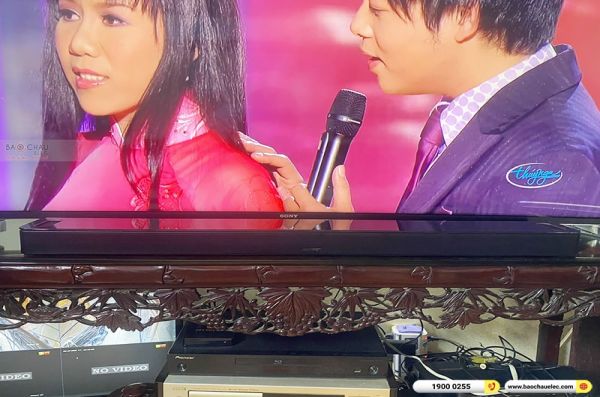 Lắp đặt bộ loa Soundbar Bose Smart Soundbar 900 cho gia đình anh Hoàn tại Hà Nội 