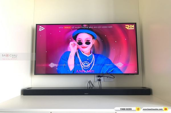 Lắp đặt 2 bộ loa Bose Smart Soundbar 900 và Soundbar JBL Bar 9.1 3D cho gia đình anh Ninh tại Hà Nội