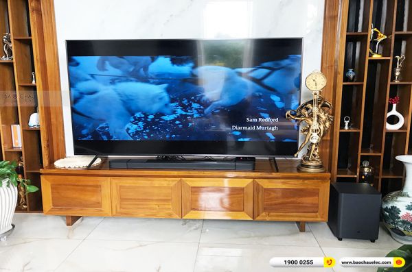 Lắp đặt bộ loa Soundbar JBL Bar 9.1 3D cho gia đình anh Đảng tại Hải Phòng