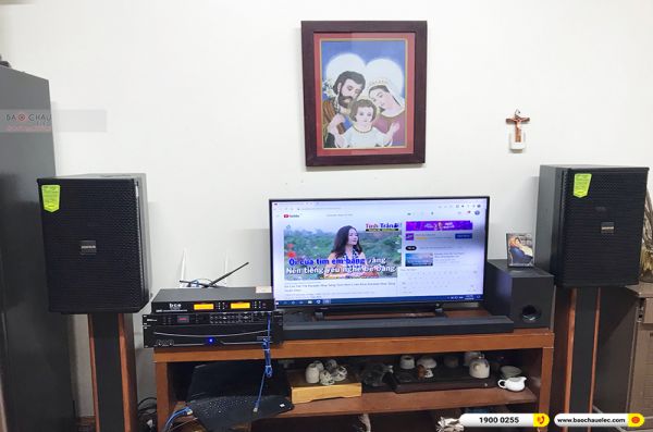 Lắp đặt dàn karaoke trị giá gần 30 triệu cho anh Thắng tại Hà Nội (Domus DP6100, APP MZ-46, DSP-9000 Plus, SW512B, U900 Plus Ver 2)