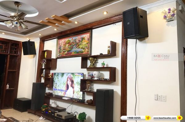 Lắp đặt dàn karaoke trị giá gần 40 triệu cho anh Dương tại Thái Bình (BIK BSP 412II, VM630A, BJ-W66 Plus, BCE UGX12 Plus)