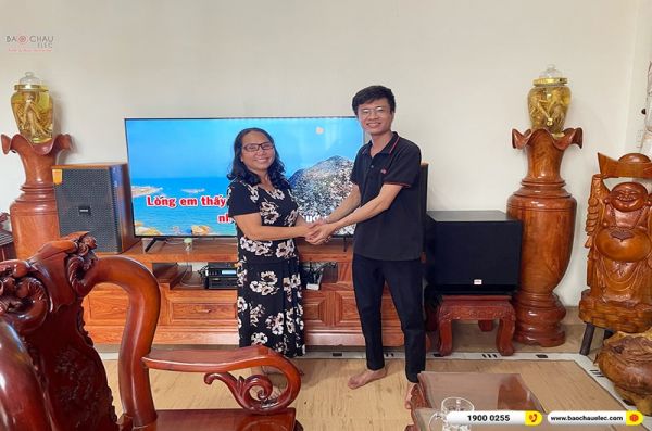 Lắp đặt dàn karaoke trị giá gần 40 triệu cho chị Hường tại Đồng Nai (Domus DK612, VM620A, X6 Luxury, SW715, UGX12 Plus)