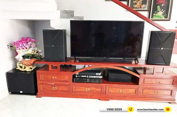Lắp đặt dàn karaoke trị giá gần 40 triệu cho chị Liên tại Nam Định (Alto AT2000II, VM620A, X6 Luxury, SW715, BJ-U500)